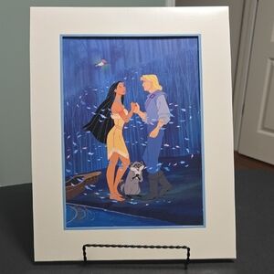 Disney Pocahontas Exclusive Commemorative Lithograph 1995